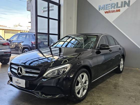 MERCEDES-BENZ C 180 1.6 CGI AVANTGARDE 16V TURBO GASOLINA 4P AUTOMÁTICO MERCEDES-BENZ C 180 1.6 CGI AVANTGARDE 16V TURBO GASOLINA 4P AUTOMÁTICO